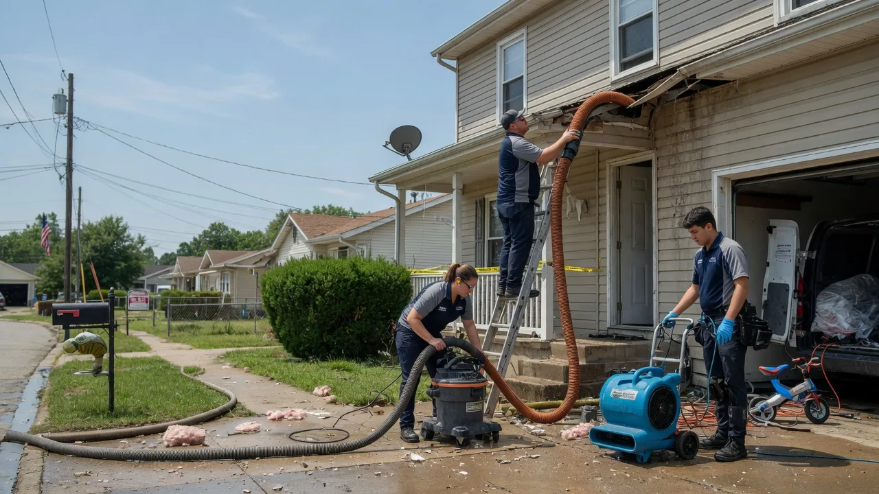 Water Damage Restoration in Purdin, MO near me